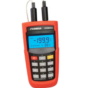 Omega HH804U is a high-accuracy, handheld digital thermometer