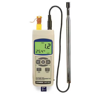Omega HHF-SD1 Hot Wire Anemometer | SD Card Data Logging Airflow Meter