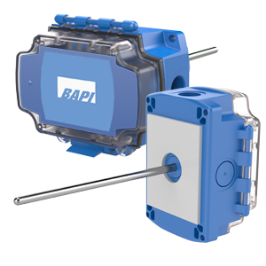 BAPI DUCT TEMPERTURE TRANSMITTER WITH A BAPI-BOX CROSSOVER