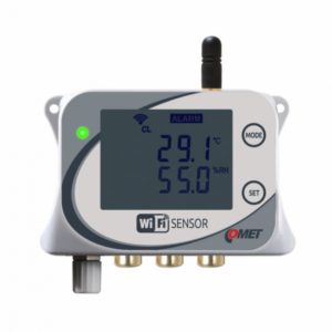 Comet W3745 4-Channel WiFi Temperature & Humidity Sensor | PoE/USB-C